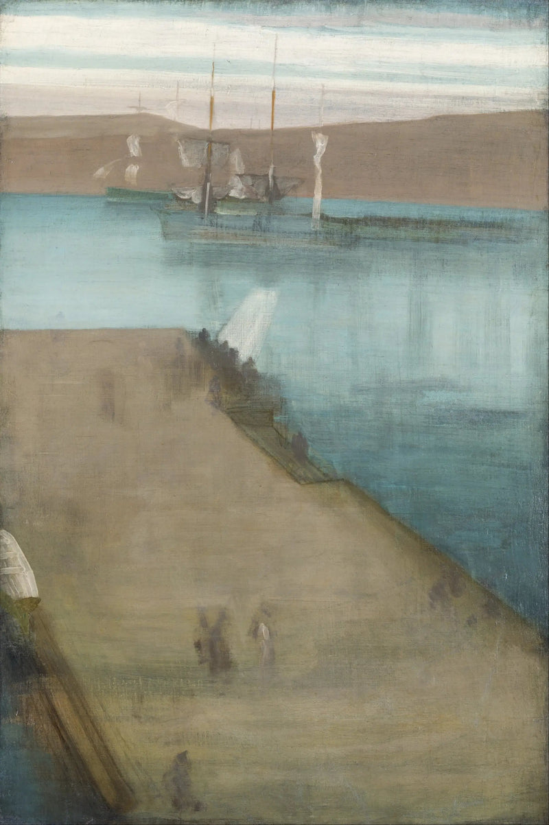 Porto de Valparaíso - James Abbott McNeill Whistler