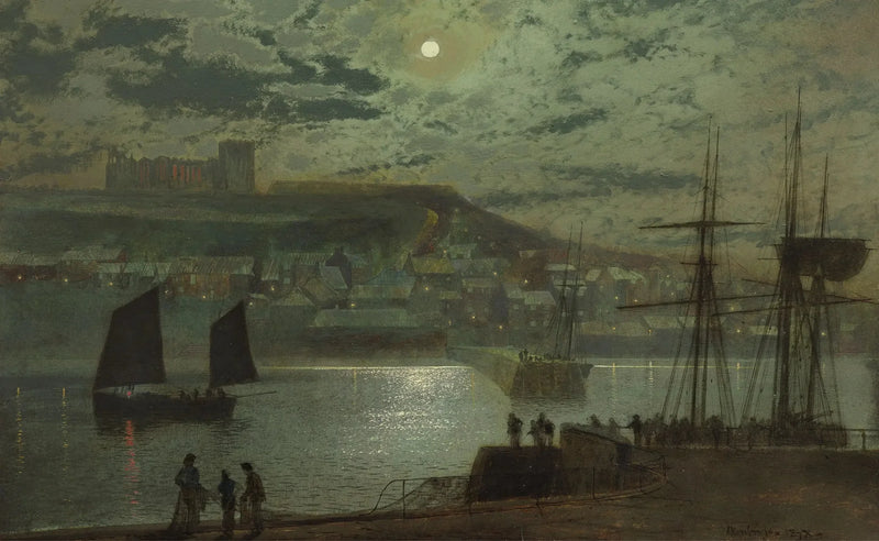 Porto de Whitby - John Atkinson Grimshaw