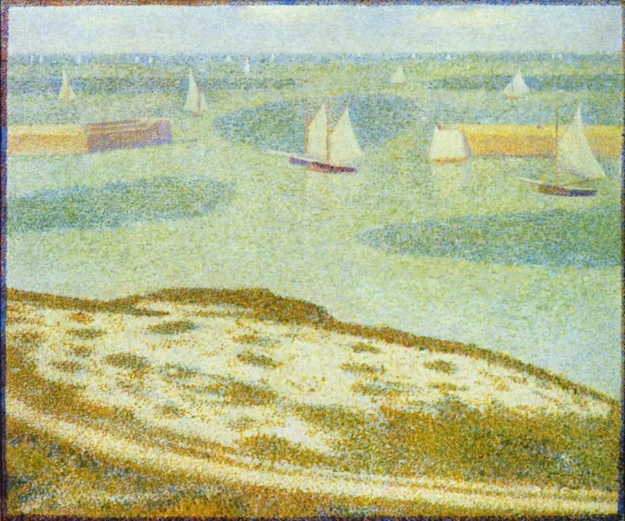 Port-en-Bessin, Entrada do porto - Georges Seurat
