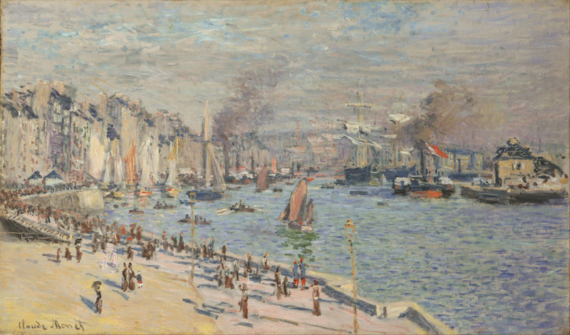 Porto de Le Havre W297 - Claude Monet