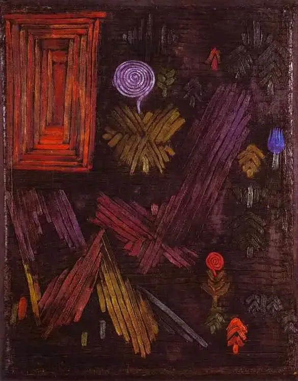 Porta no Jardim - Paul Klee