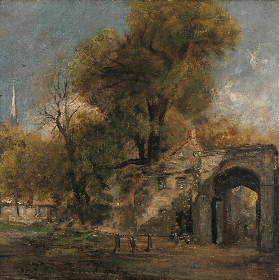 Porta de Harnham, Salisbury - John Constable
