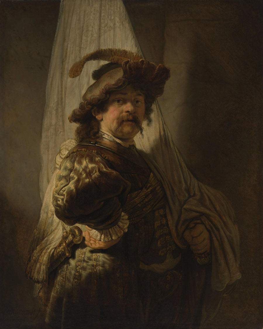 O Porte-drapeau - Rembrandt