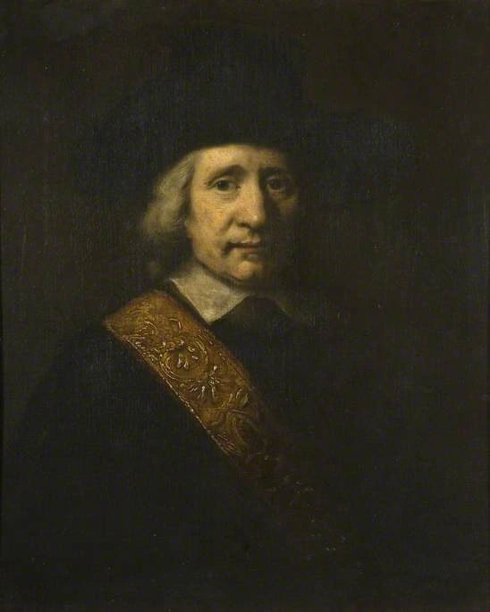 Retrato de homem (O Porta-bandeira, Floris Soop, 1604–1657) - Rembrandt