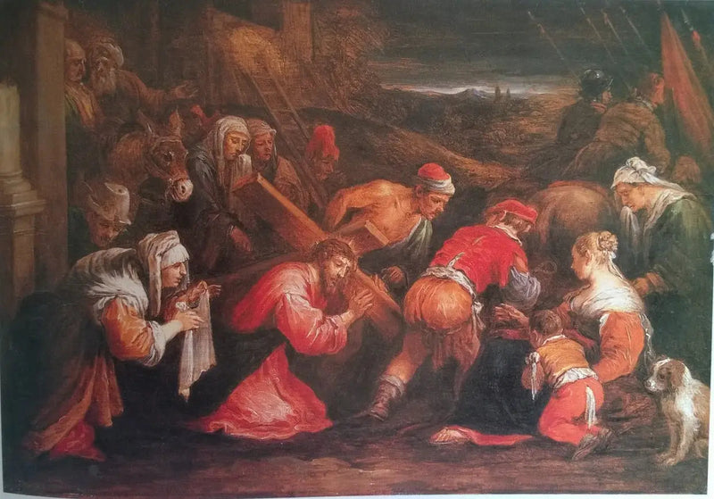 Carregar a cruz - David Teniers, o Jovem
