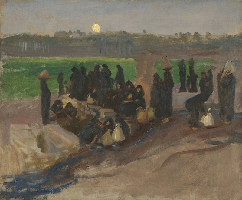 Carregadores de água no Nilo - John Singer Sargent