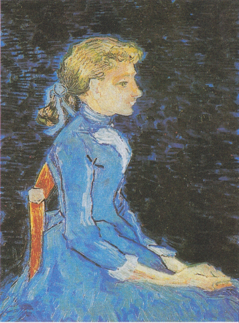 Retrato de Adeline Ravoux - Vincent van Gogh