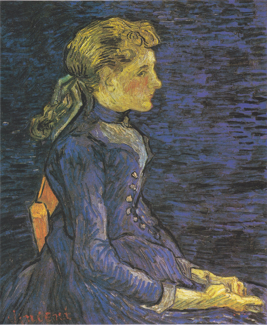 Retrato de Adeline Ravoux - Vincent van Gogh
