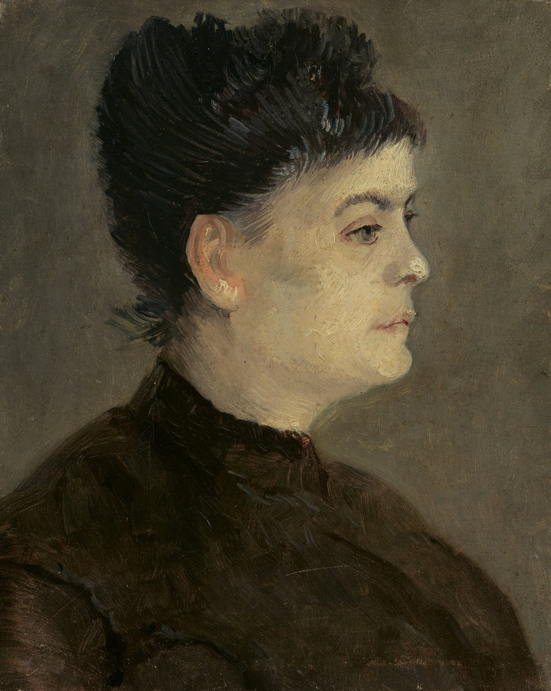 Retrato de Agostina Segatori - Vincent van Gogh
