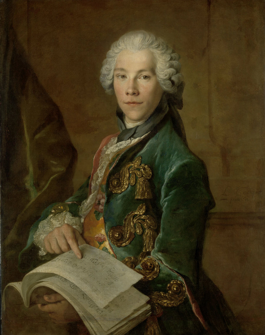 Portrait d'Arnoldus van Rijneveld - Louis Tocqué