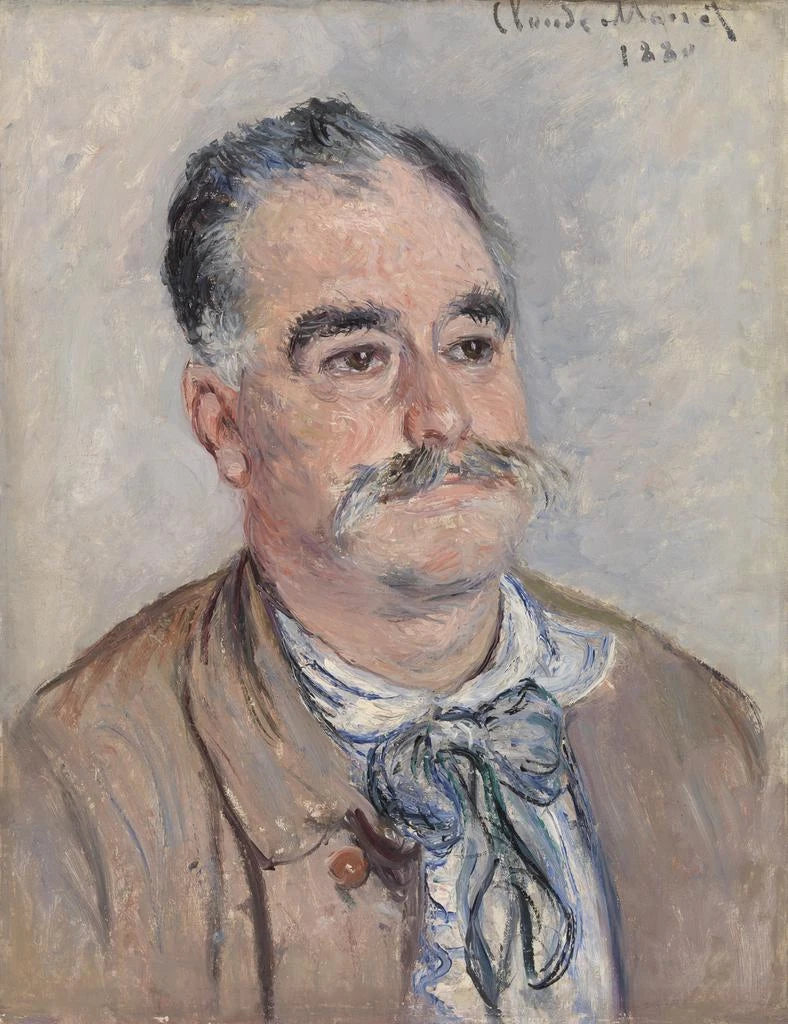 Retrato de Monsieur Coqueret (pai) W618 - Claude Monet