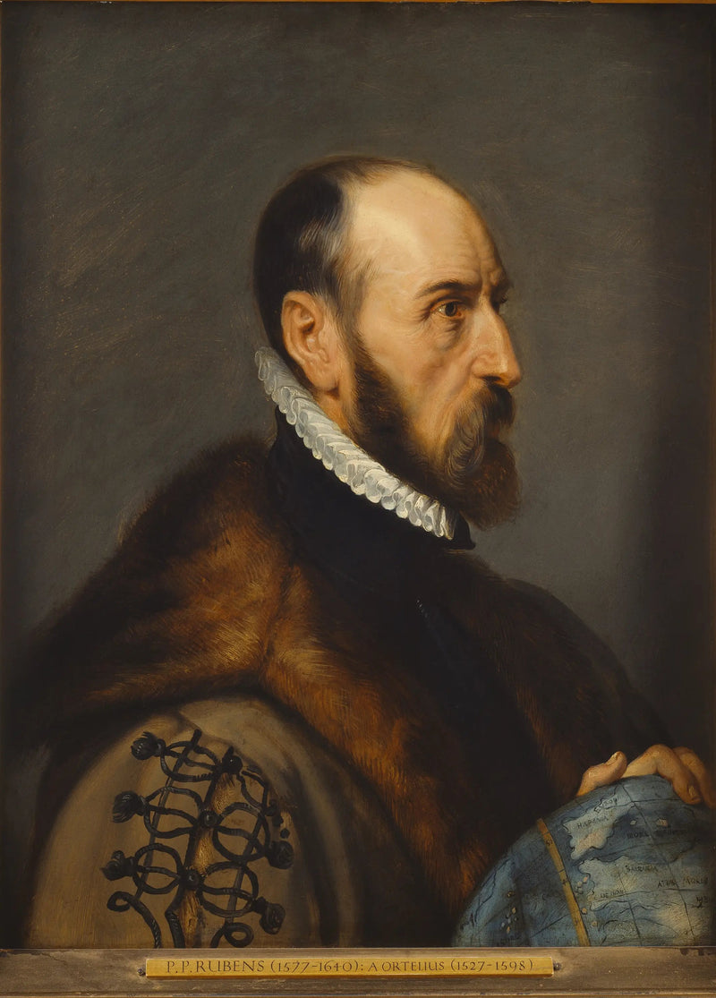 Retrato de Abraham Ortelius - Peter Paul Rubens