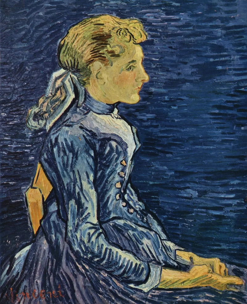 Retrato de Adeline Ravoux - Vincent van Gogh