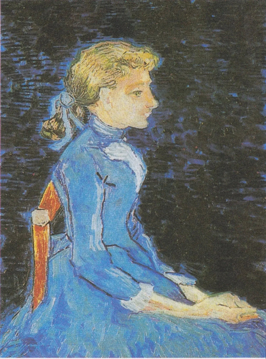 Retrato de Adeline Ravoux - Vincent van Gogh