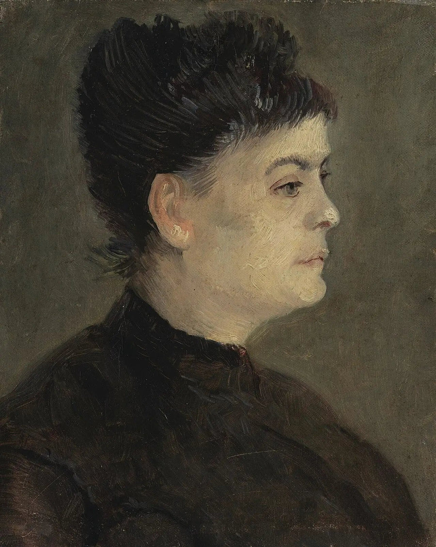 Retrato de Agostina Segatori - Vincent van Gogh