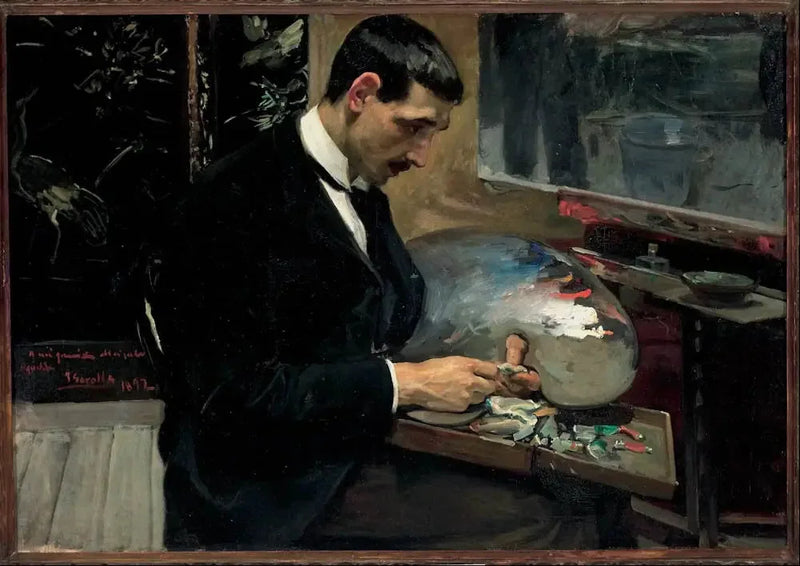 Retrato de Agustín Otermín - Joaquín Sorolla