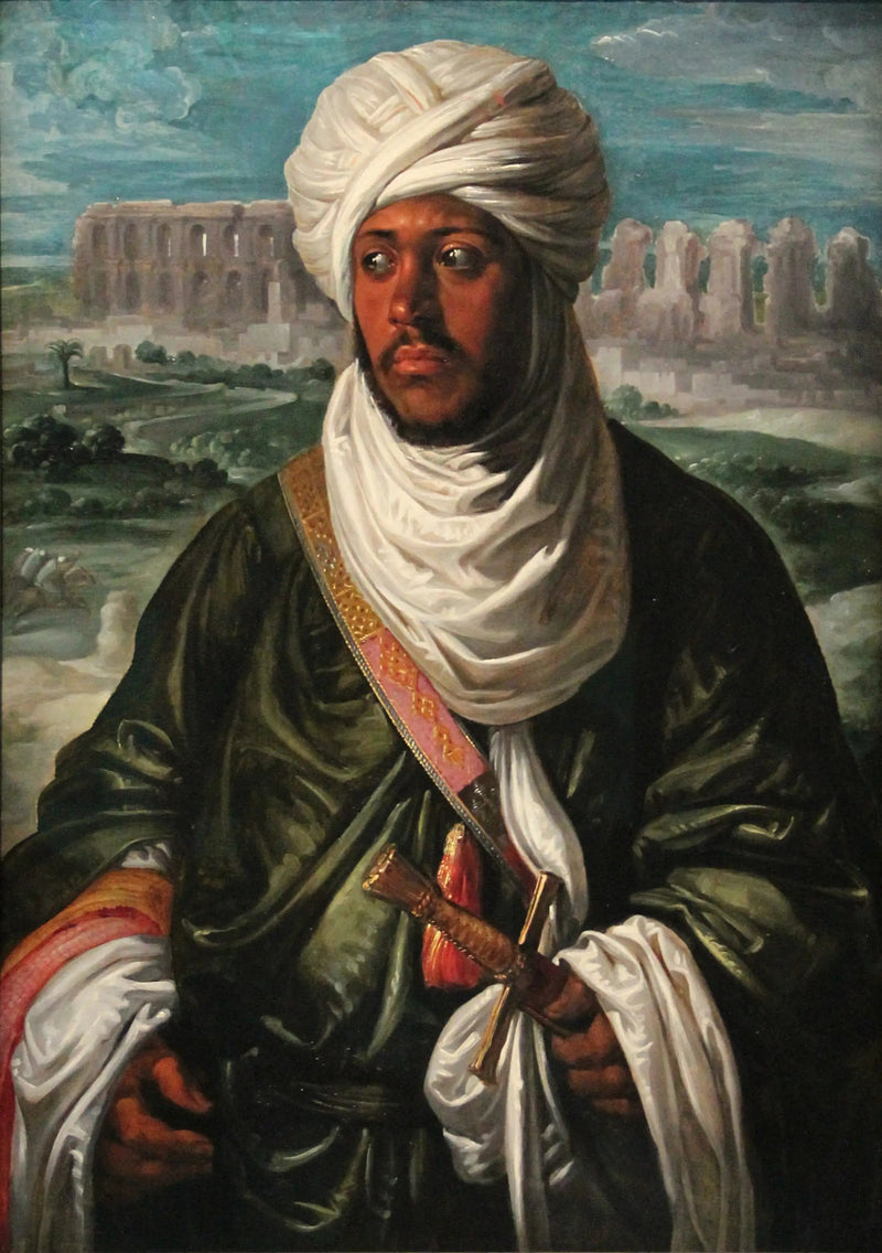 Retrato de Ahmed III al-Hafsi - Peter Paul Rubens