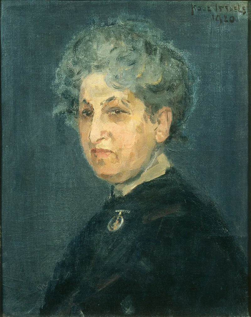 Retrato de Aletta Jacobs (1854-1929) - Isaac Israëls