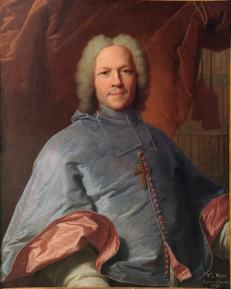 Retrato de Alexandre Milon de Mesme - Hyacinthe Rigaud