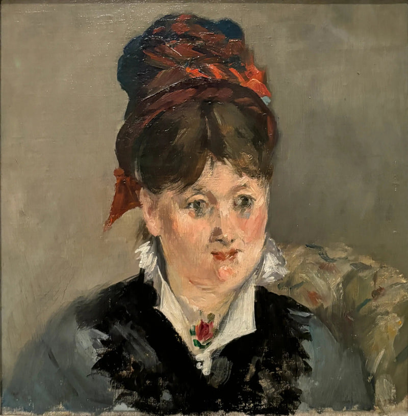 Retrato de Alice Legouvé em uma poltrona - Édouard Manet