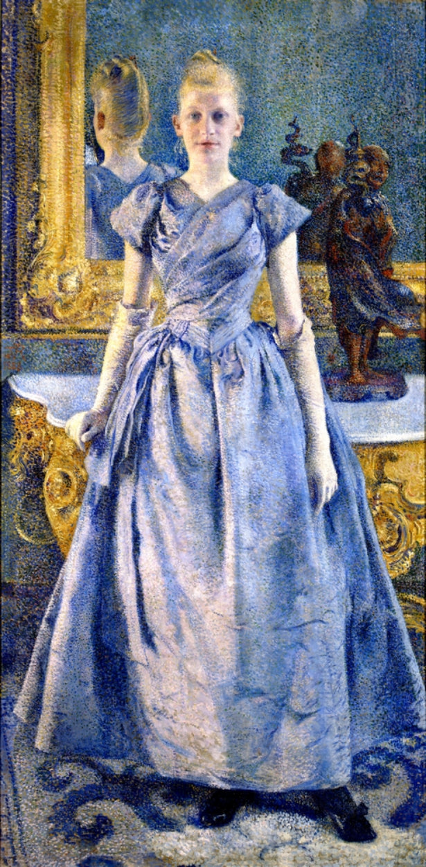 Retrato de Alice Sèthe - Théo van Rysselberghe