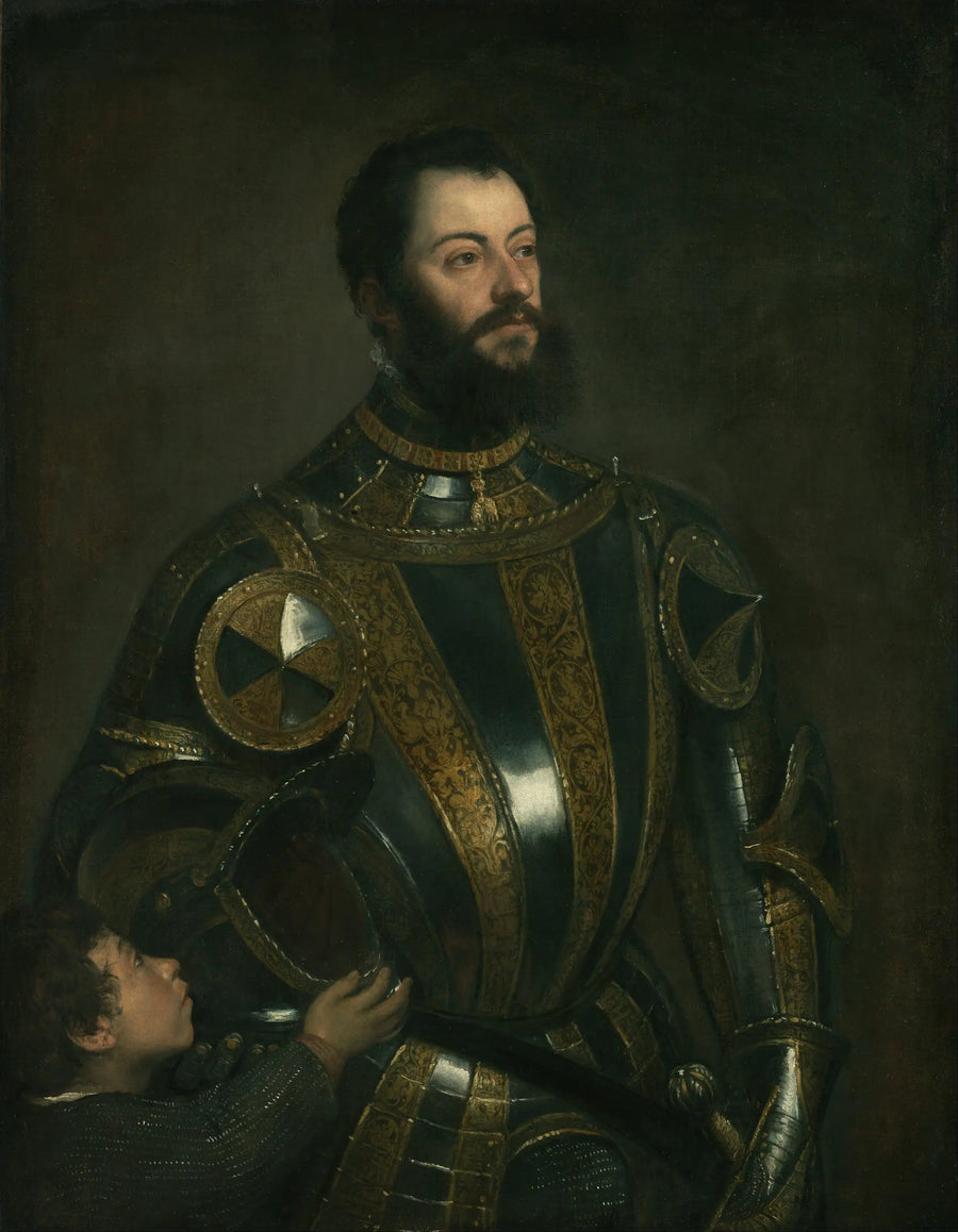 Retrato de Alphonse d'Avalos - Titian
