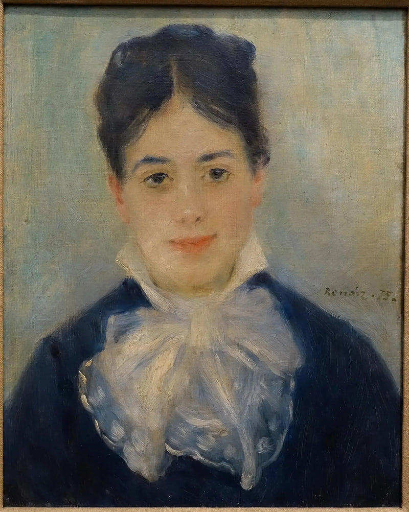 Retrato de Alphonsine Fournaise - Pierre-Auguste Renoir