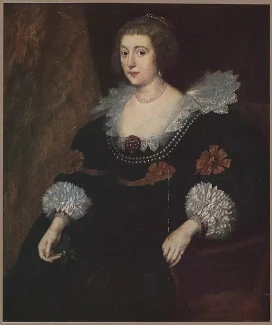 Retrato de Amália van Solms-Braunfels, princesa de Orange (1602-1675) - Antoine van Dyck