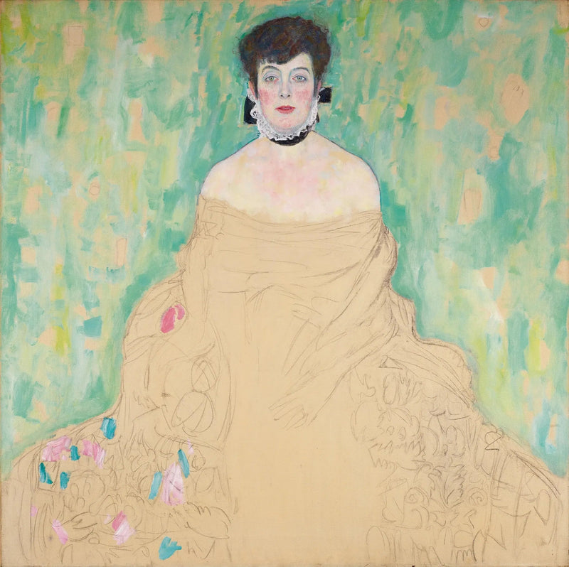 Retrato de Amalie Zuckerkandl - Gustav Klimt