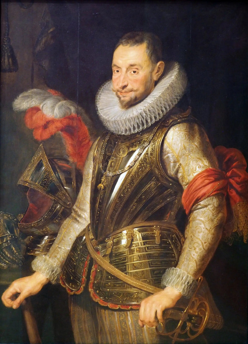 Retrato de Ambrogio Spinola (1569-1630), após 1628 - Peter Paul Rubens