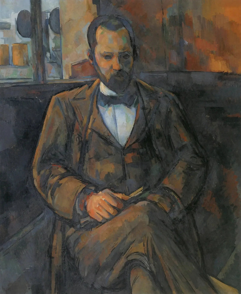 Retrato de Ambroise Vollard - Paul Cézanne