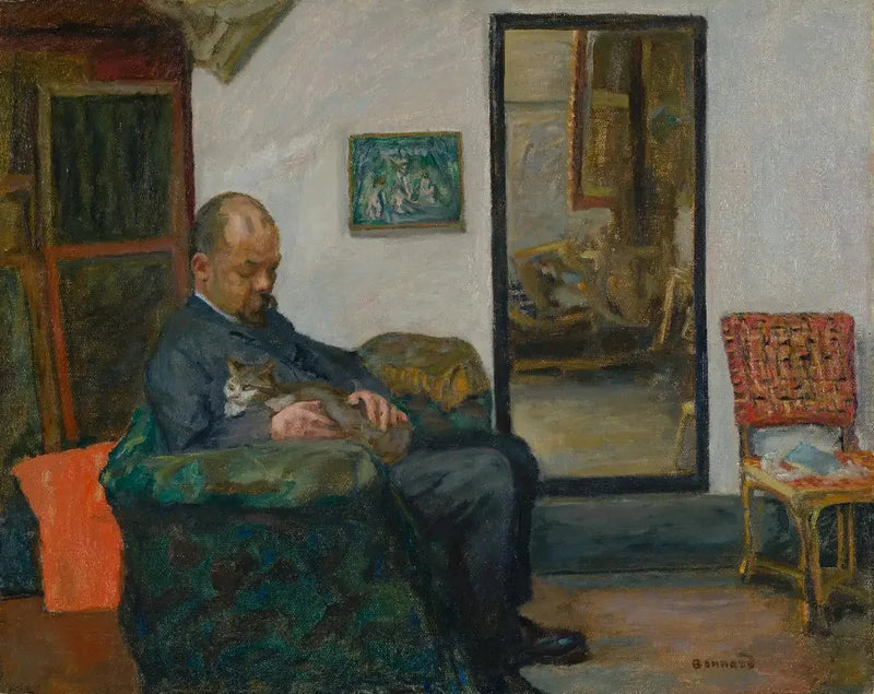 Retrato de Ambroise Vollard - Pierre Bonnard