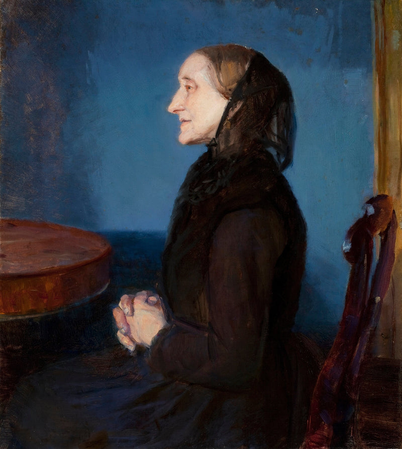 Retrato de Ane Hedvig Brøndum - Anna Ancher