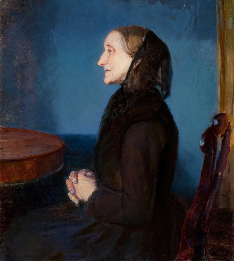 Retrato de Ane Hedvig Brøndum - Anna Ancher