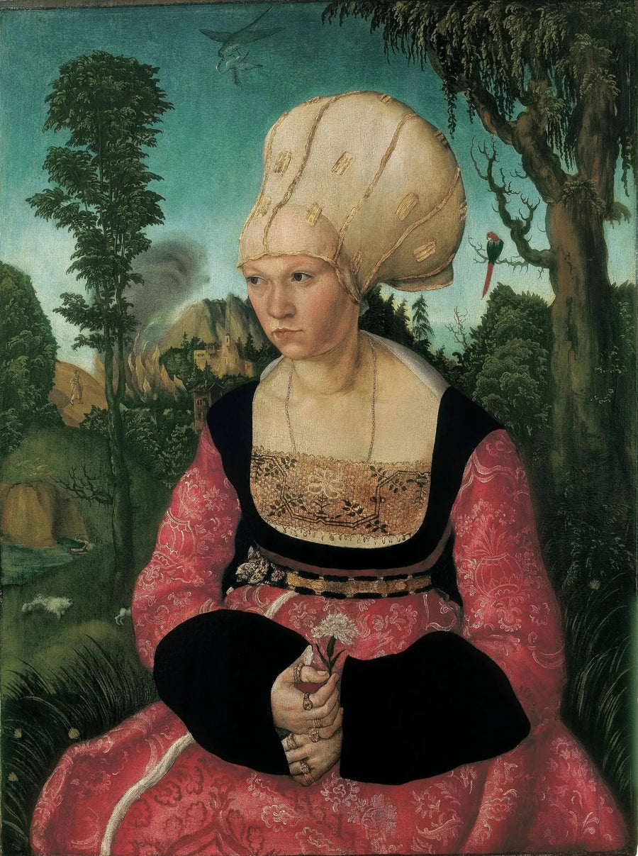 Retrato de Anna Cuspinian - Lucas Cranach, o Velho