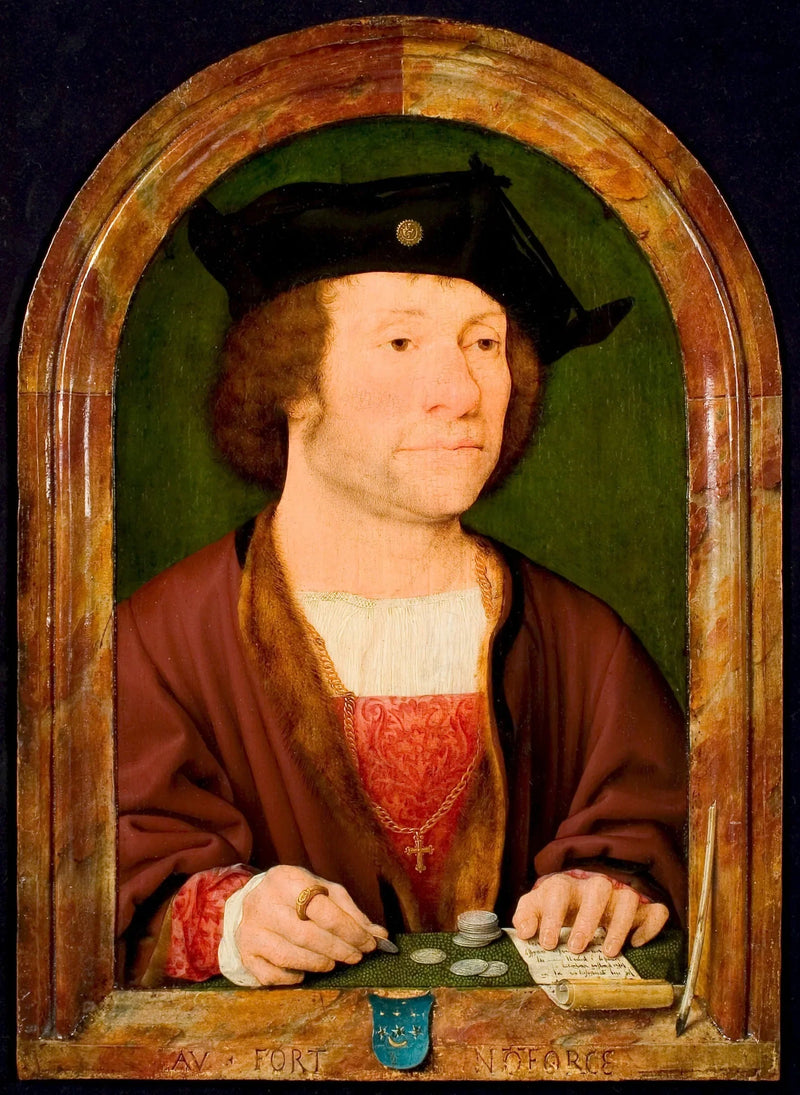 Retrato de Antheunis van Hilten - Joos van Cleve