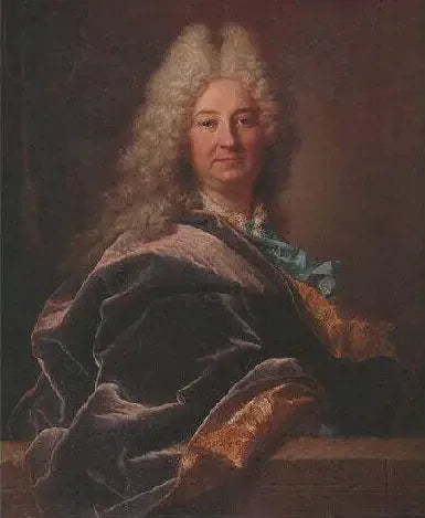 Retrato de Antoine Bernard Bouhier - Hyacinthe Rigaud