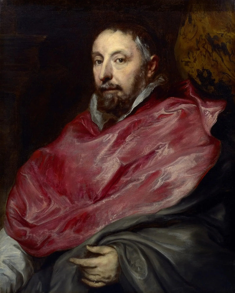 Retrato de Antoine Triest, bispo de Gante (1576–1655) - Antoine van Dyck
