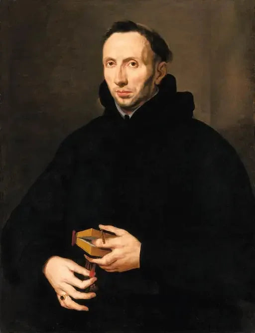 Retrato de Antonius de Roore (1577-1655), prior do mosteiro agostiniano perto de Bruxelas - Peter Paul Rubens