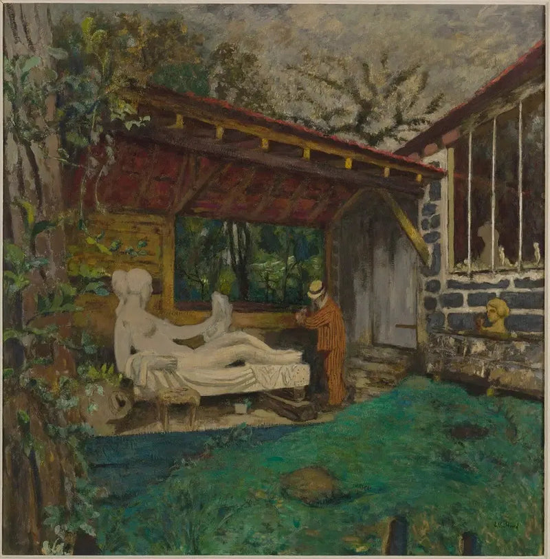 Retrato de Aristide Maillol - Édouard Vuillard