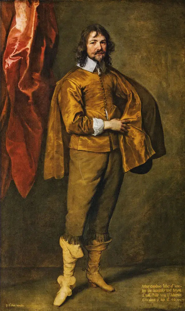 Retrato de Arthur Goodwin (falecido em 1643) - Antoine van Dyck
