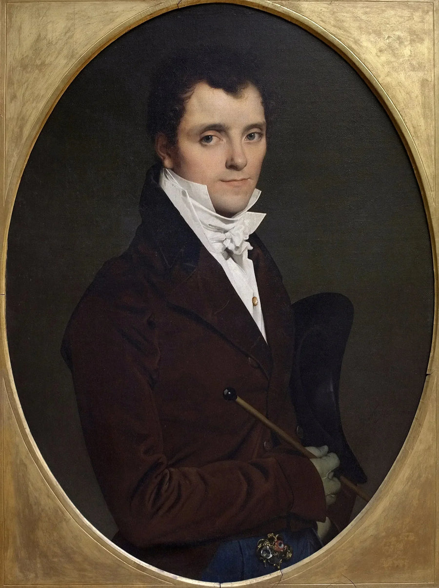 Retrato de Edme Bochet - Jean-Auguste-Dominique Ingres