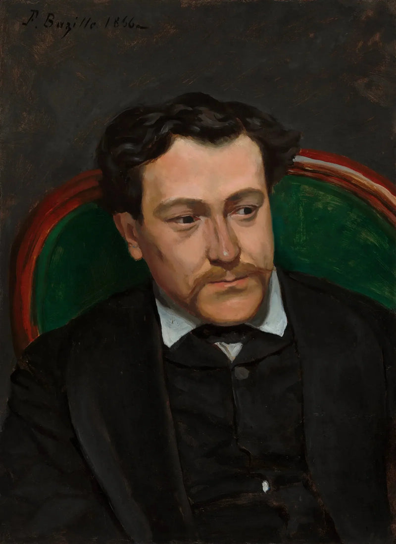 Retrato de Édouard Blau - Frédéric Bazille