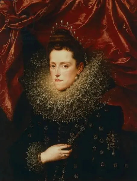 Retrato de Éléonore de Médicis, duquesa de Mântua - Frans Pourbus, o Jovem