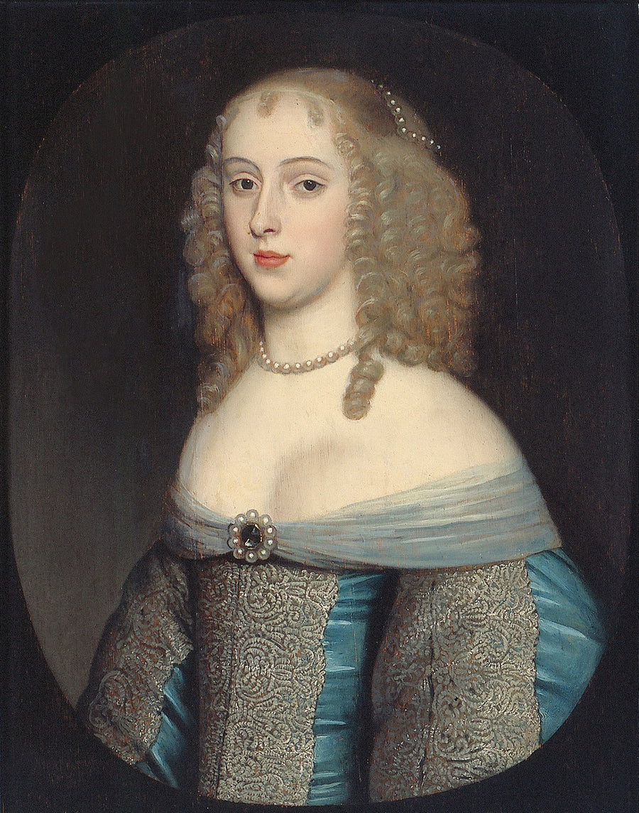 Retrato de Élisabeth van Nassau-Beverweerd (1633-1718) - Gerrit van Honthorst