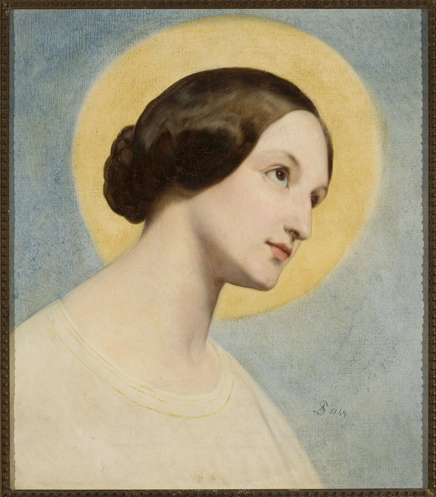 Retrato de Eliza Krasińska - Ary Scheffer