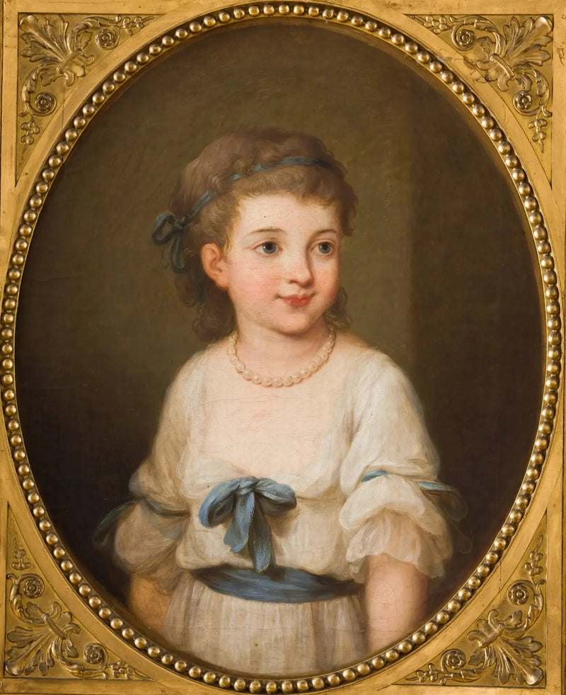 Retrato de Elżbieta Mniszech (nascida em 1792) - Élisabeth Vigée Le Brun