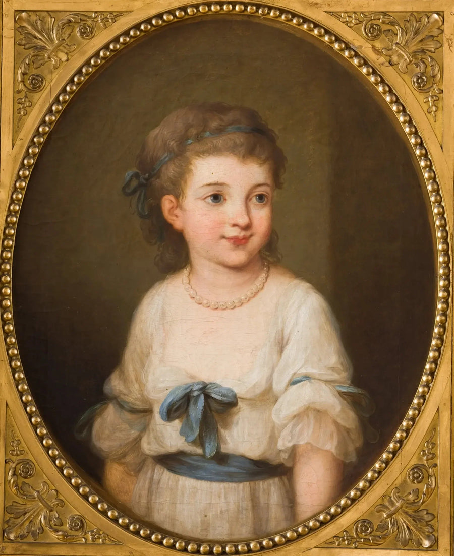 Retrato de Elżbieta Mniszech (nascida em 1792) - Élisabeth Vigée Le Brun
