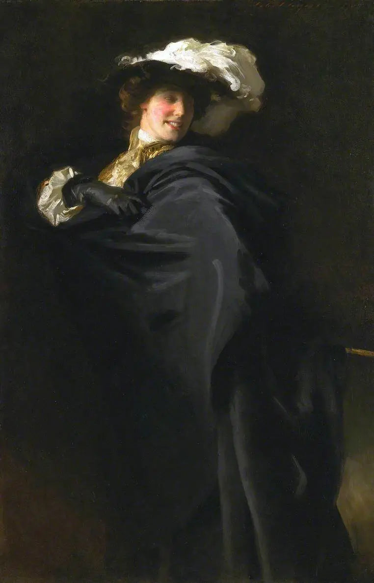 Retrato de Ena Wertheimer: Com Velas Infladas - John Singer Sargent