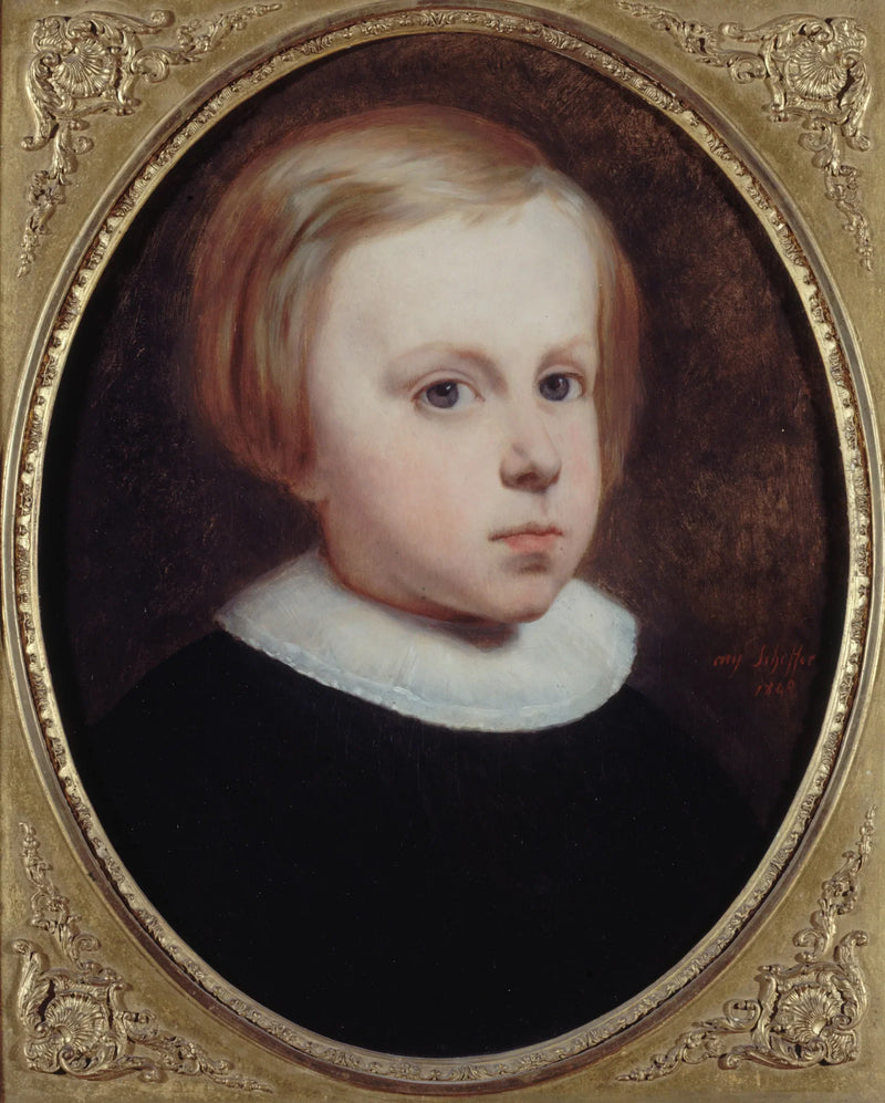Retrato de criança - Ary Scheffer